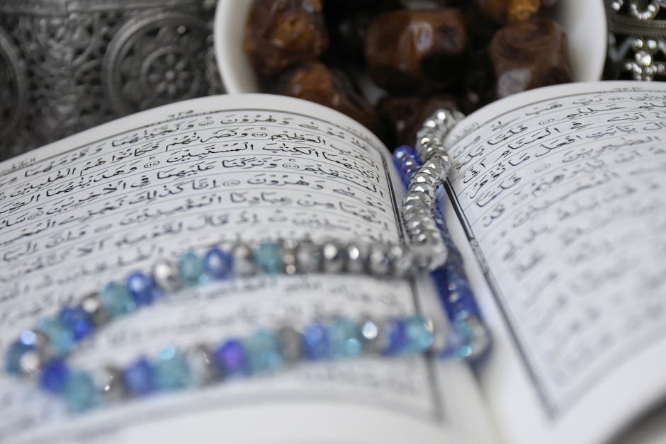 Holy Quran and beads